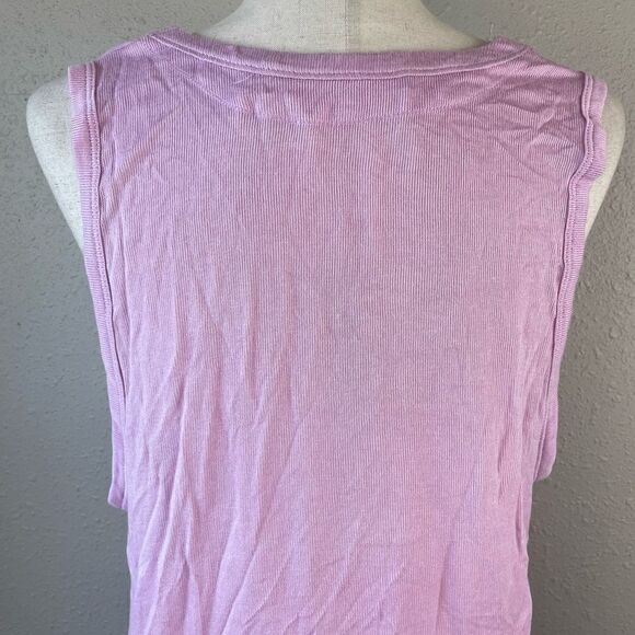NWOT We The Free Pink Tank Top Size L - Picture 5 of 7